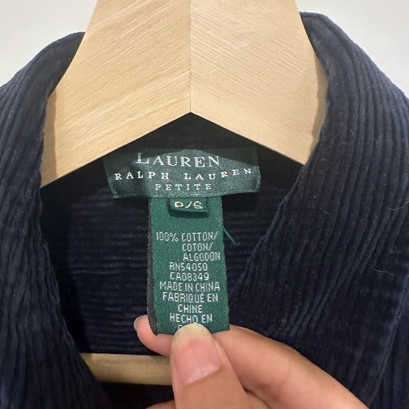 Corduroy patterned zip up - Picture 2 of 3